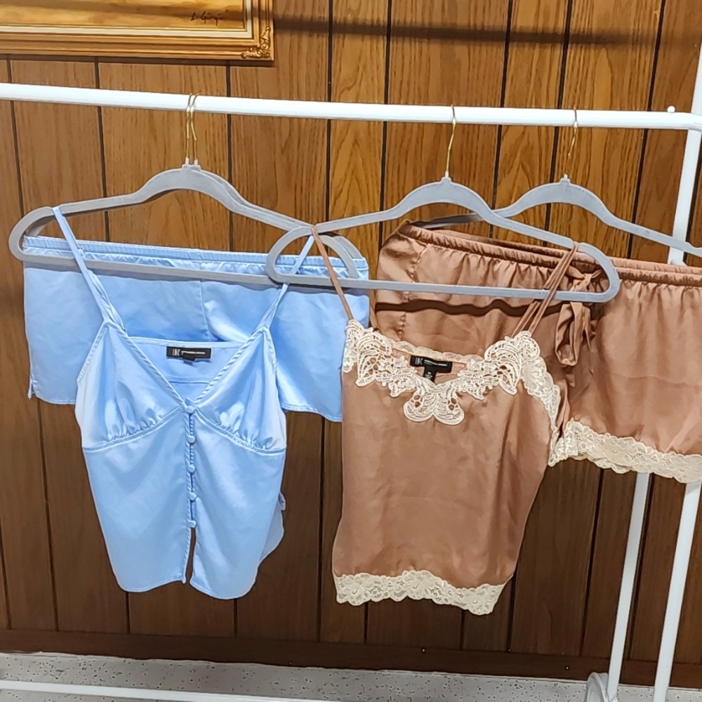 INC SILK LIKE PJ SETS SZ XS